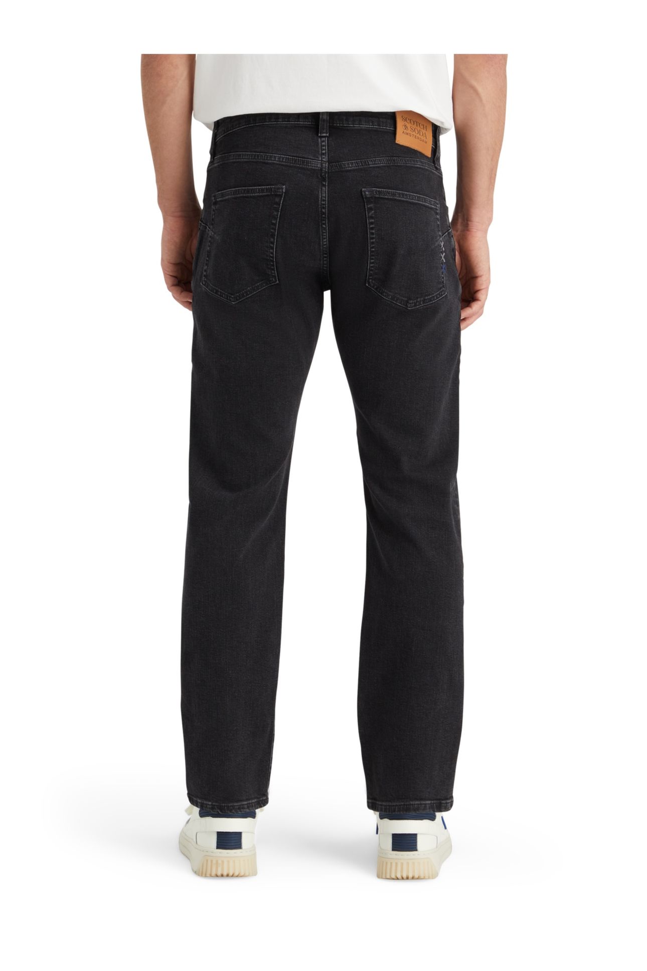 CORE THE ZEE STRAIGHT JEANS CITY BLACK DARK GREY 2