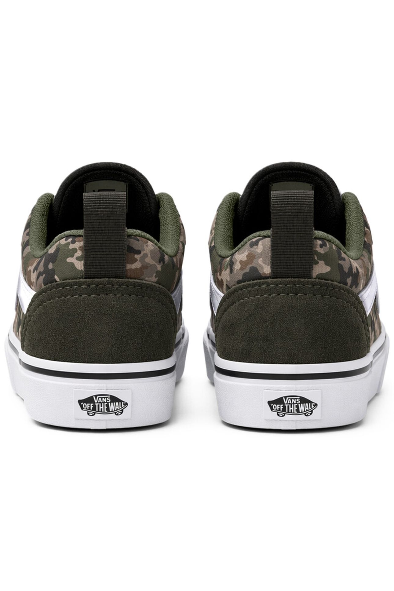 TODDLER KNU SKOOL ELASTIC LACE CHECK CAMO GREEN 5
