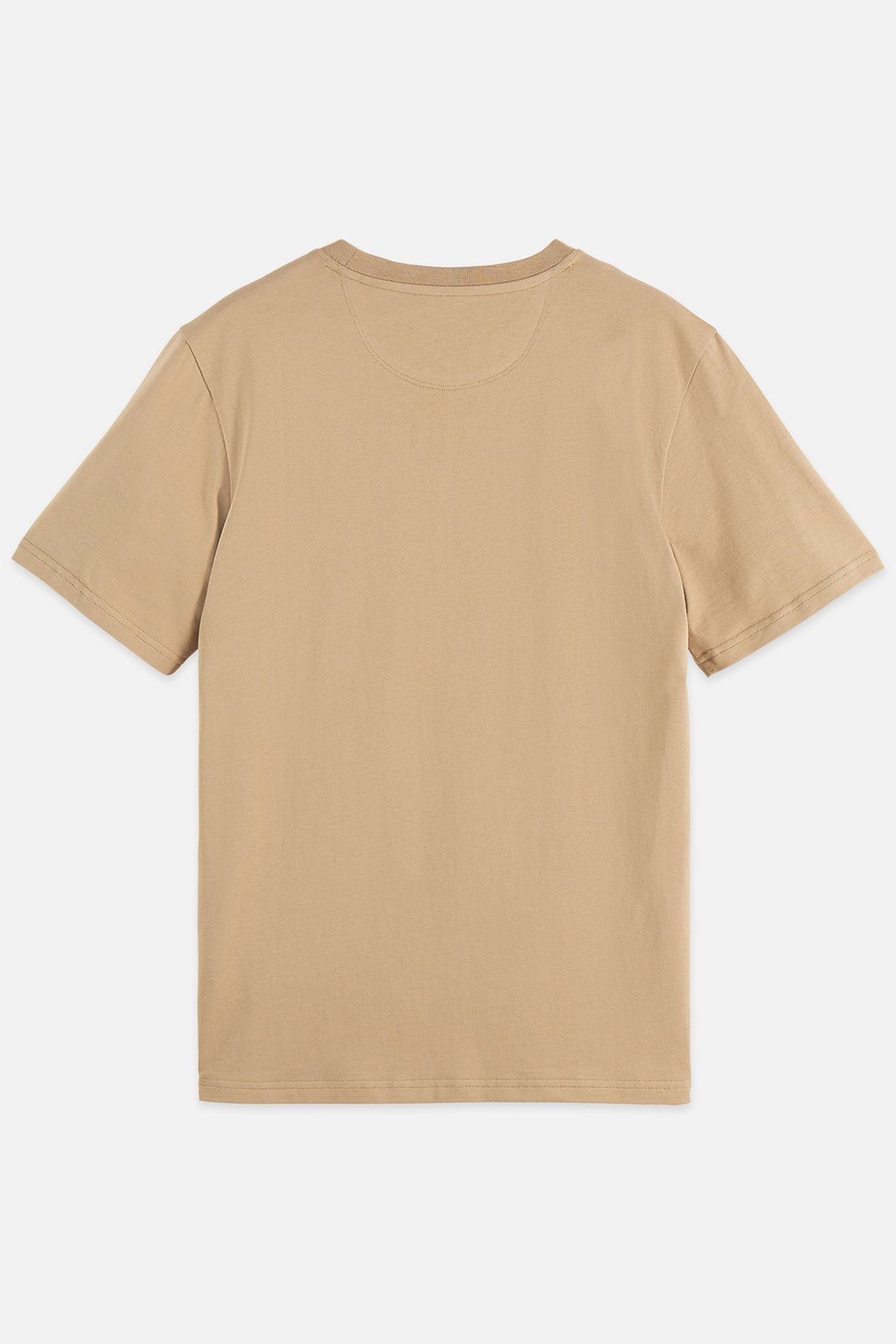 SEASONAL CORE CHEST LOGO REGULAR-FIT T-SHIRT MEDIUM BEIGE 2