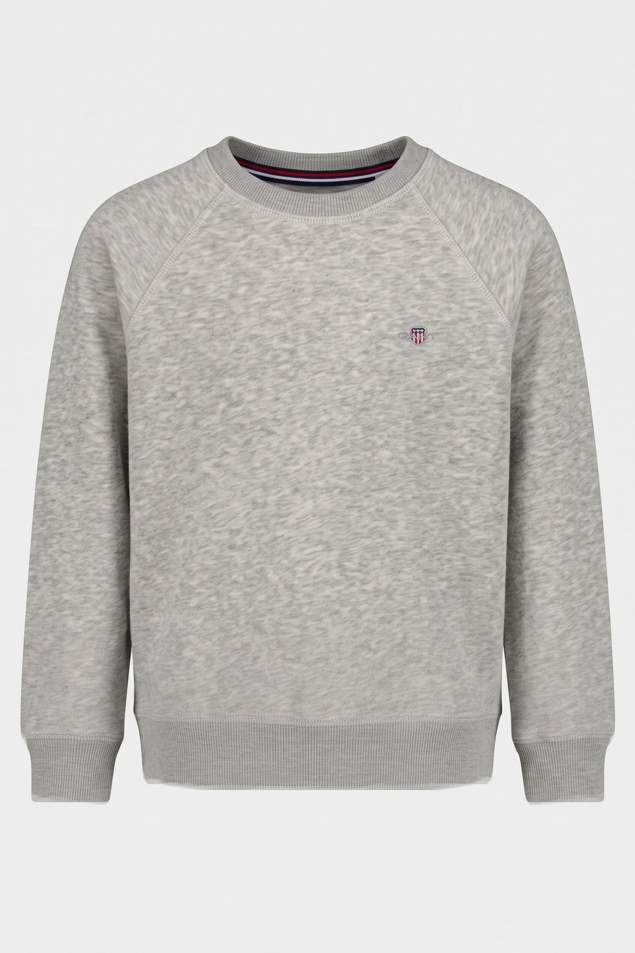 KIDS UNISEX SHIELD C-NECK LIGHT GREY MELANGE 2