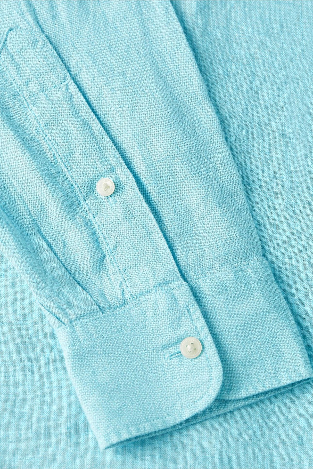 PIGMENT DYED LINEN SOLID DEWY BLUE 6