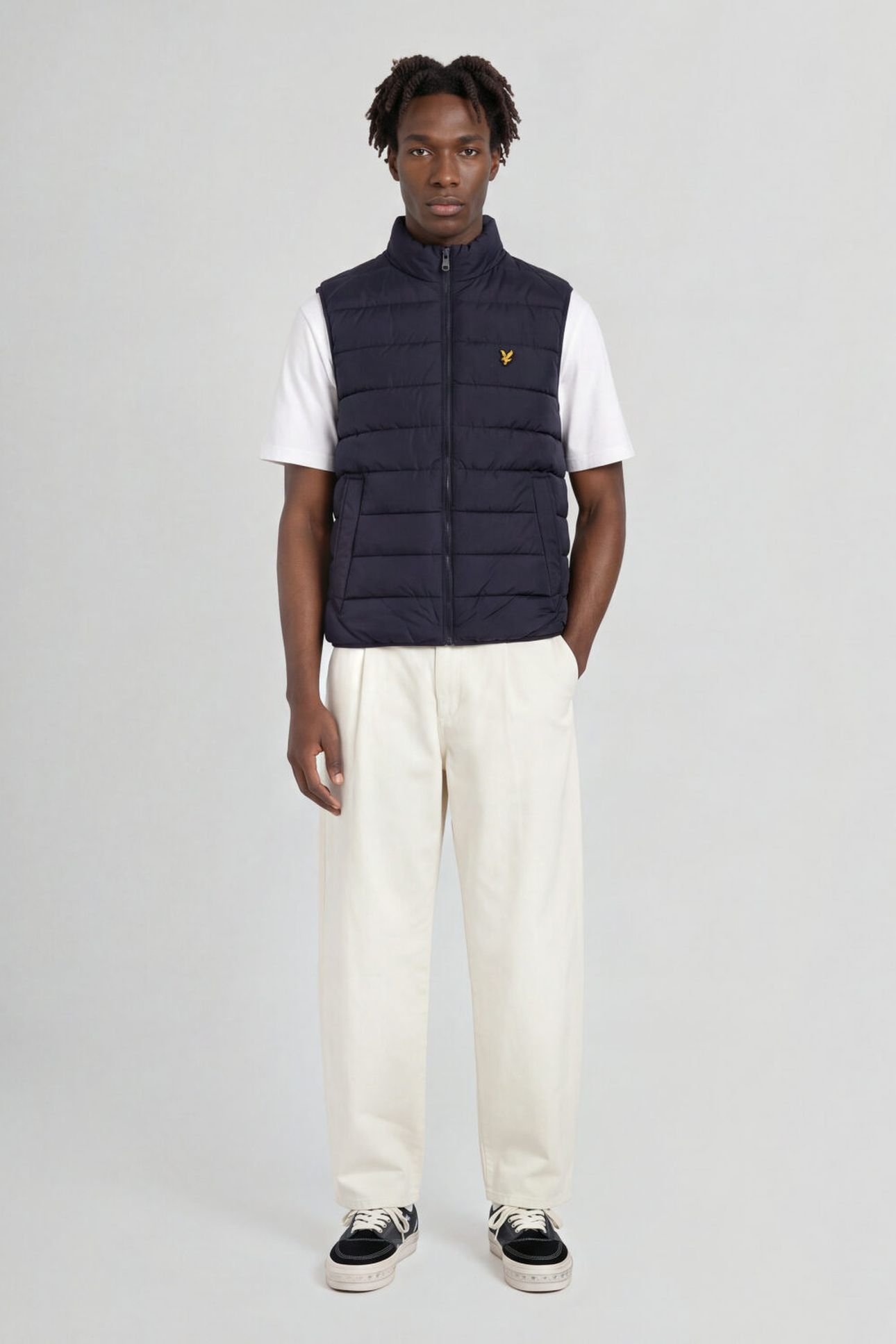 QUILTED PUFFER GILET BLUE NIGHT 3