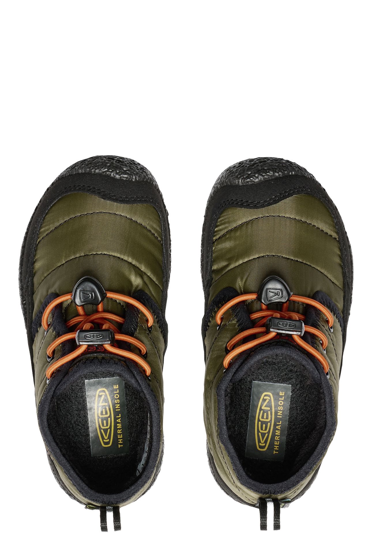 HOWSER II CHUKKA WP-C DARK OLIVE/GOLD FLAME 6