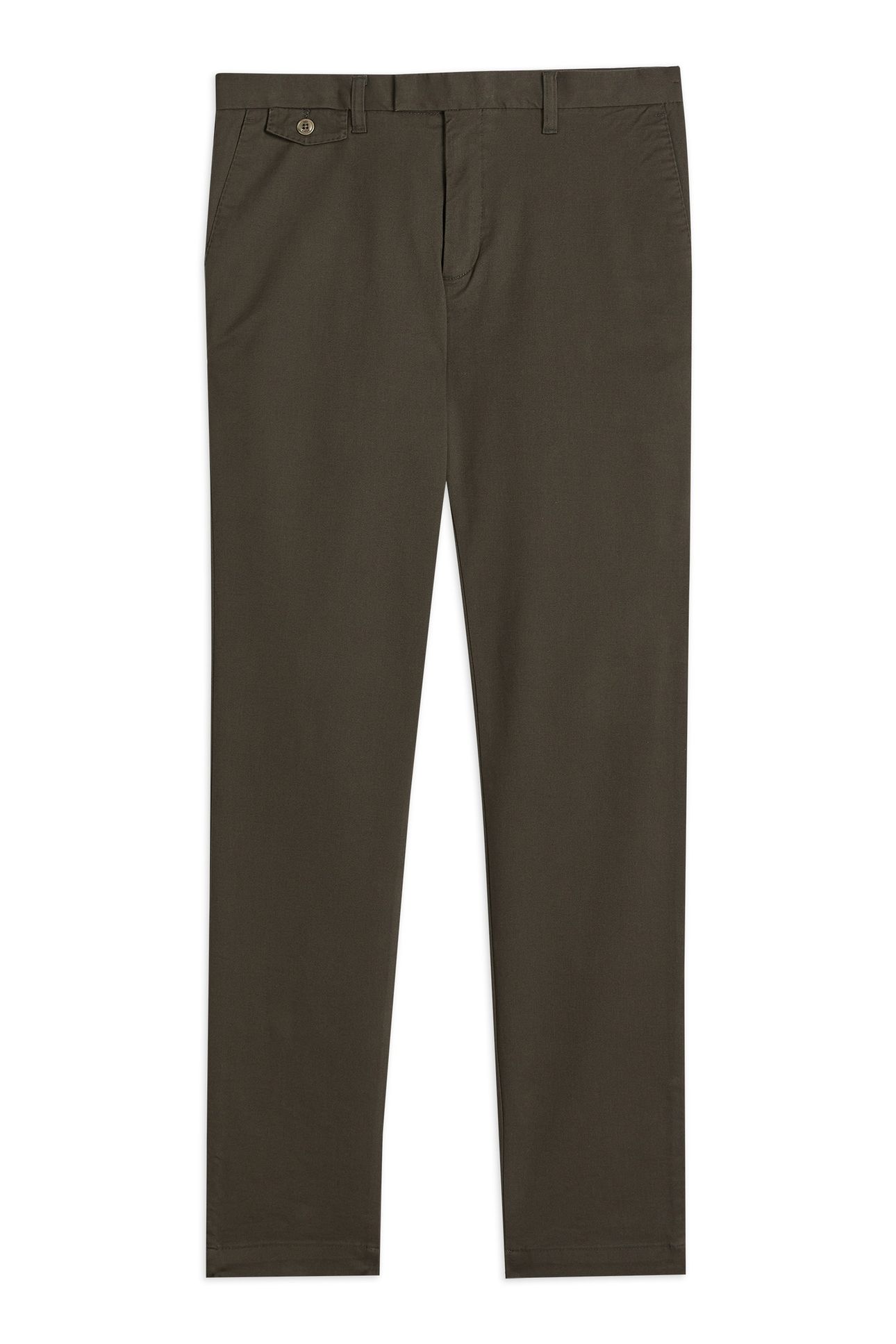 GENAY SLIM FIT SMART TROUSERS KHAKI 3