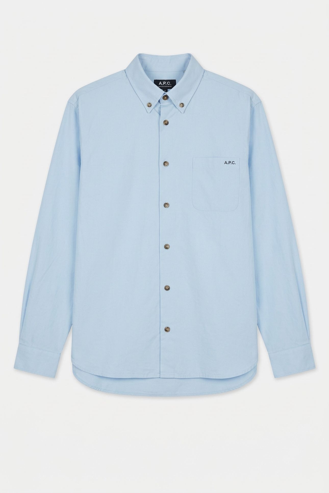 UNISEX SHIRT MATEO LOGO LIGHT BLUE 5