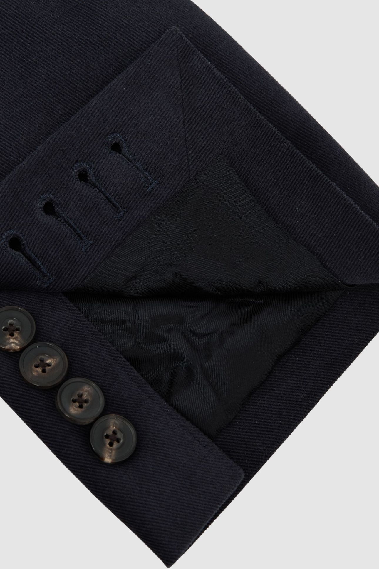 SB 2B NOTCH BRUSHED TWILL BLAZER NAVY 8