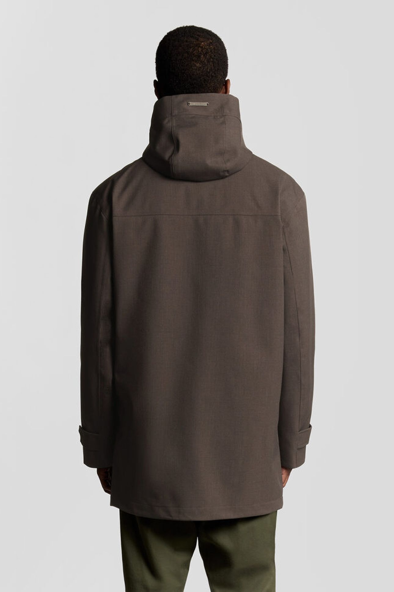 MILITARY PARKA CHARCOAL MARL 2