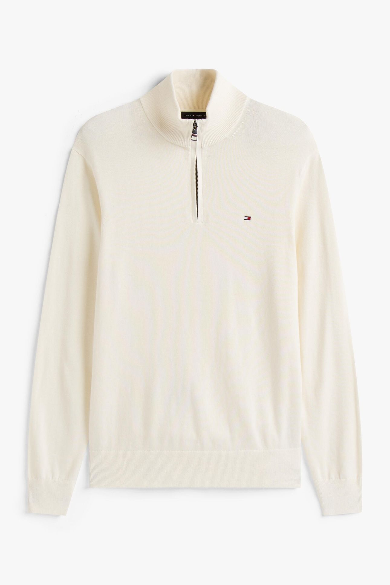 PIMA COTTON CASHMERE SWEATER IVORY PETAL 4