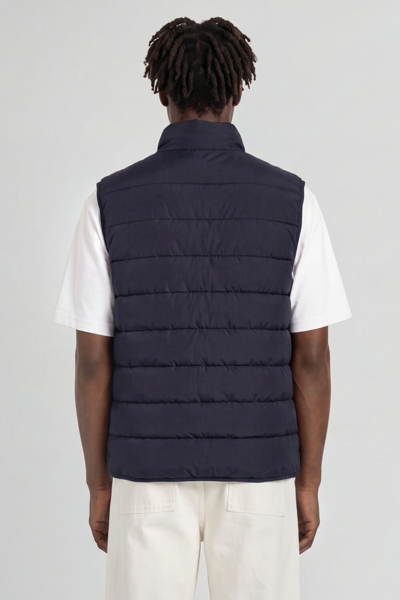 QUILTED PUFFER GILET BLUE NIGHT 2