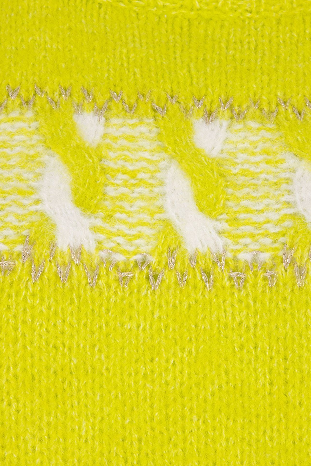 SWEATER STRIPED JACQUARD CITY LIME 7