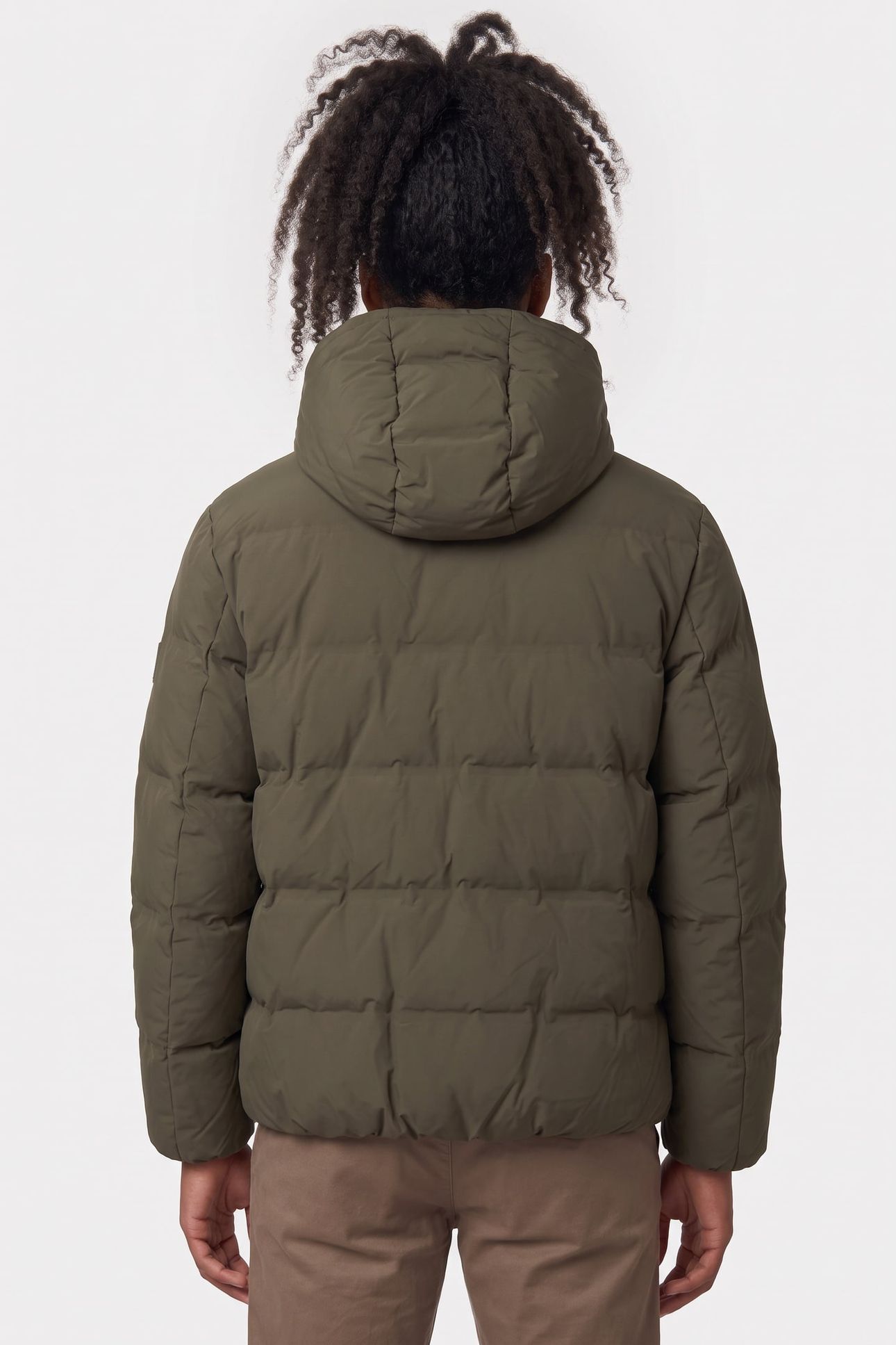 CL MOTION HOODED JACKET ARMY GREEN 2