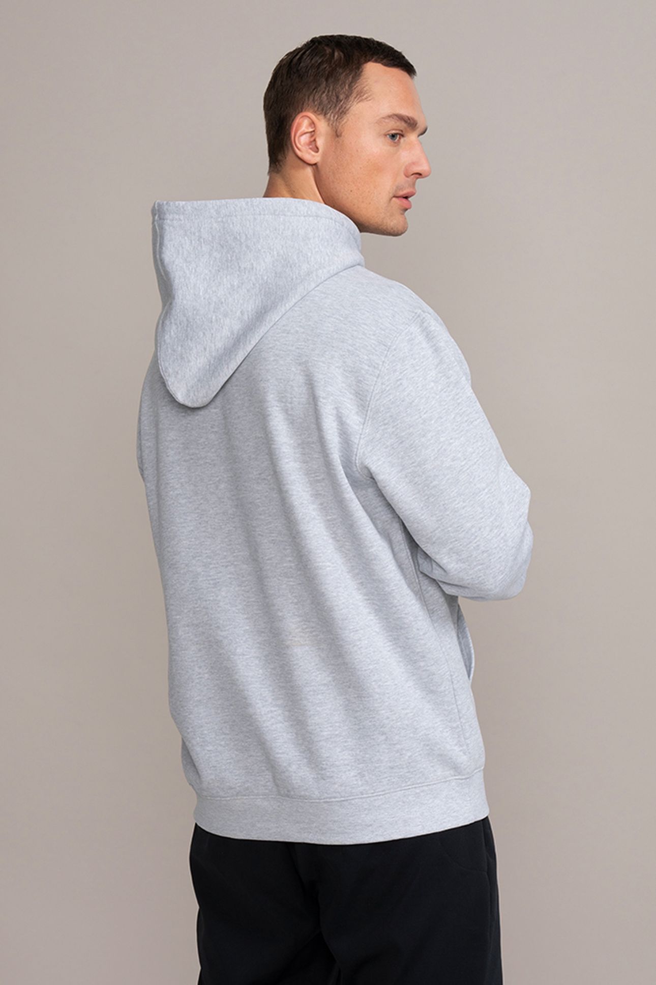 CLASSIC JOE HEAVYWEIGHT HOODIE GREY 3