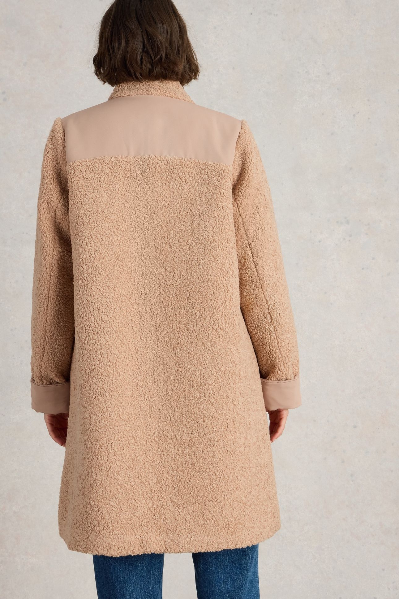 ELDER BORG COAT LGT NAT 3