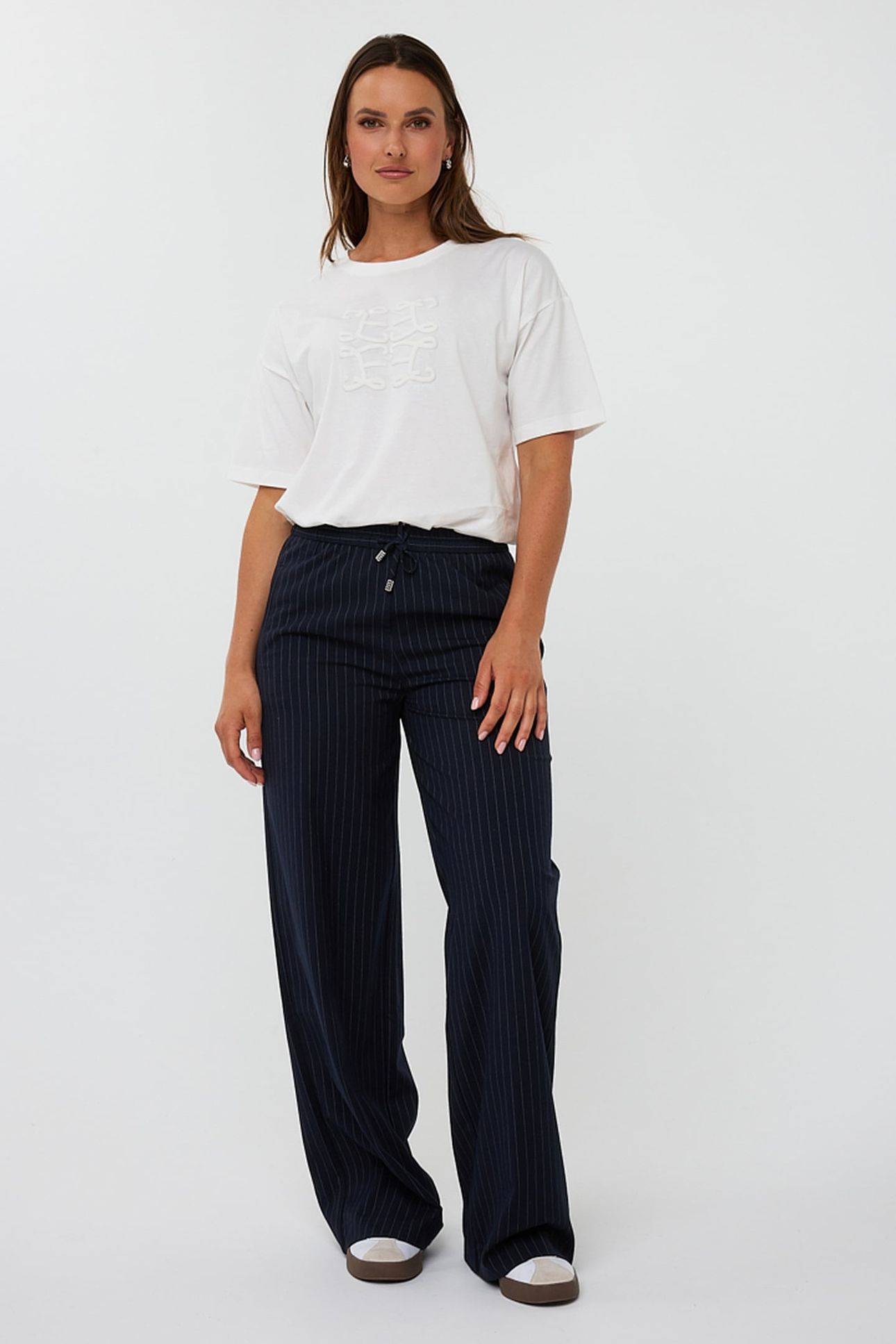 T-SHIRT WIDE MONOGRAM OFF WHITE 2