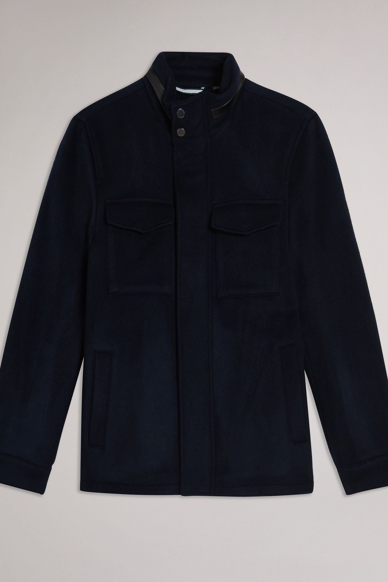 KNOWL FUNNEL NECK FIELD JACKET NAVY 4
