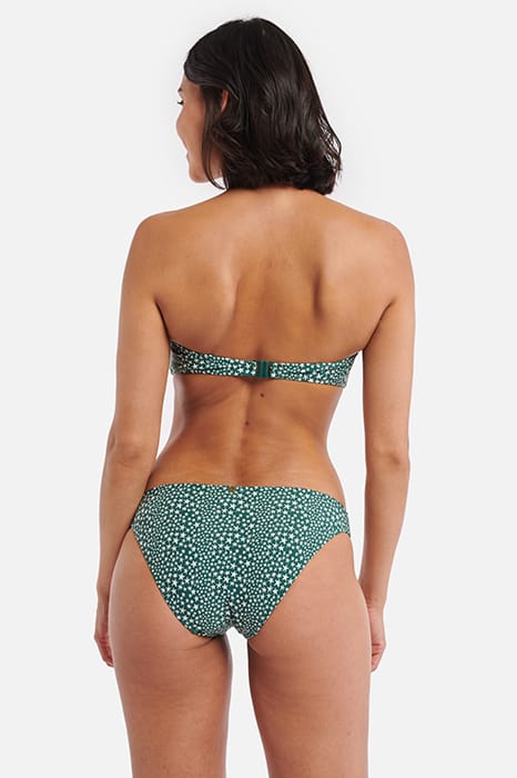 TUVALU JULIE WIRED BANDEAU TOP B/C HUNTER GREEN 2