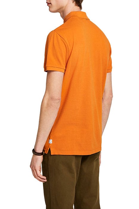 BLAUW GARMENT DYED POLO GOLDFISH 3