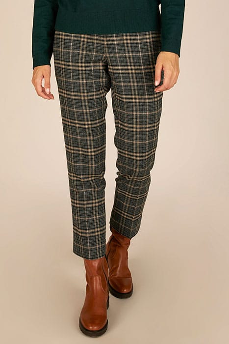 SPLIT BOTTOM PANT GREEN 2