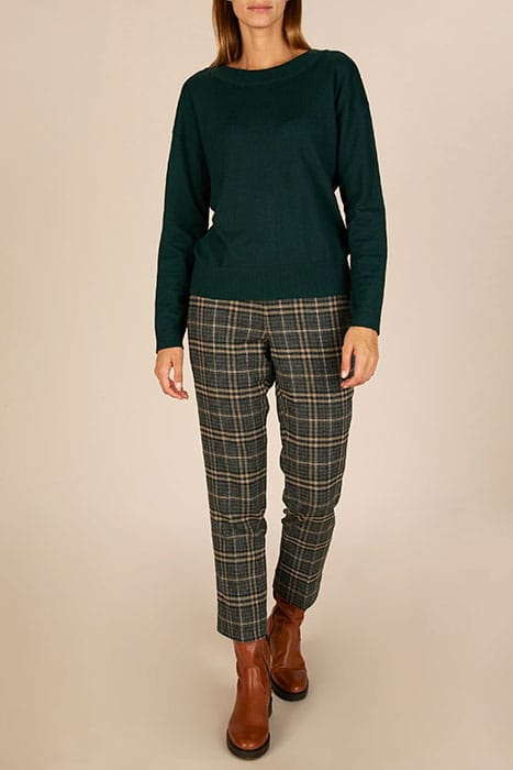 SPLIT BOTTOM PANT GREEN 3
