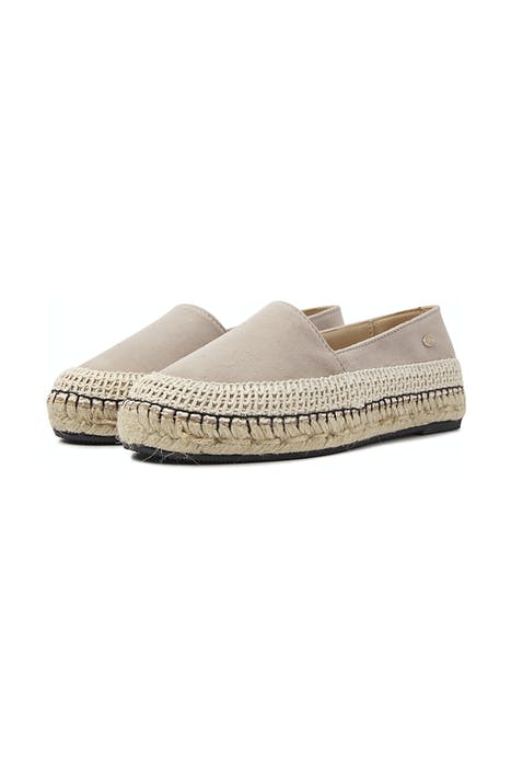 ESPADRILLE LOAFER 1 CM LUXURY SUEDE TAUPE 2