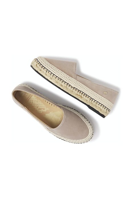 ESPADRILLE LOAFER 1 CM LUXURY SUEDE TAUPE 4