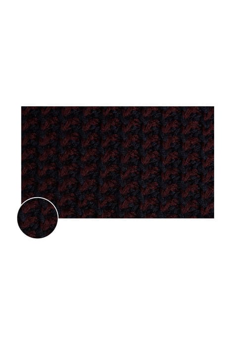 BOLD TEXTURE SWEATER RED  3