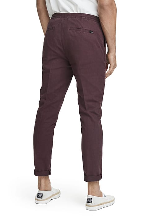 WARREN- CHIC BEACH PANT BORDEAUBERGINE 3