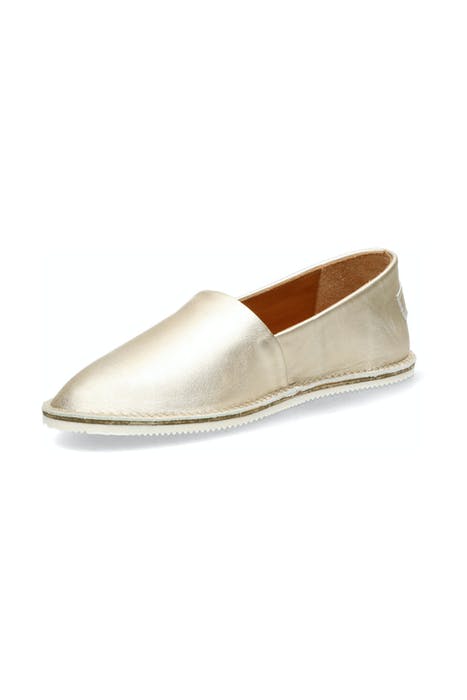 LOAFER VEGETABLE SHINY LEATHER SILVER 3