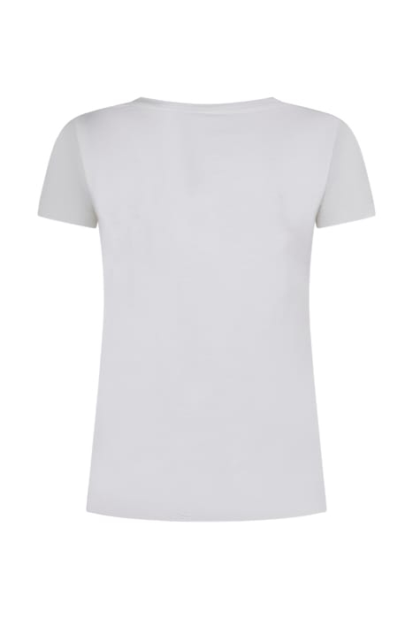 CREW NECK TEE SS + DECO OFF WHITE 2