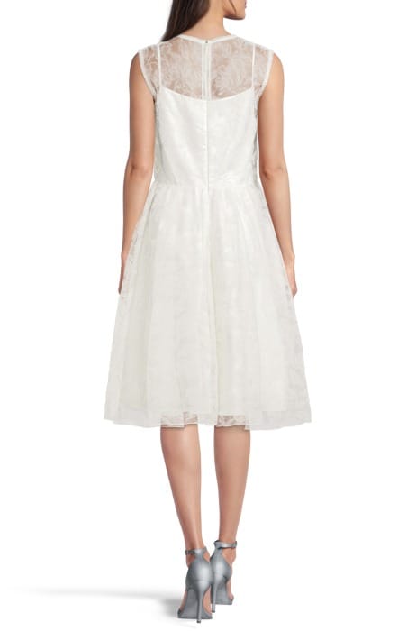 ZATCHBELL ABITO ORGANZA STAMPA WHITE 3