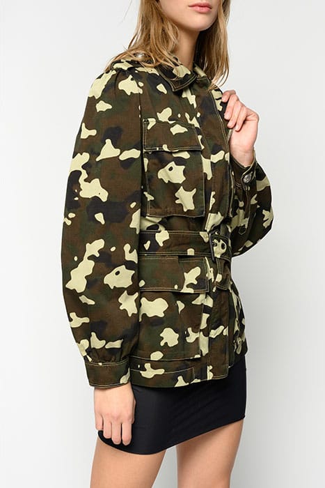 SHREK FIELD JACKET DRILL ST. C MULTICOLOUR: GREEN/BROWN 3
