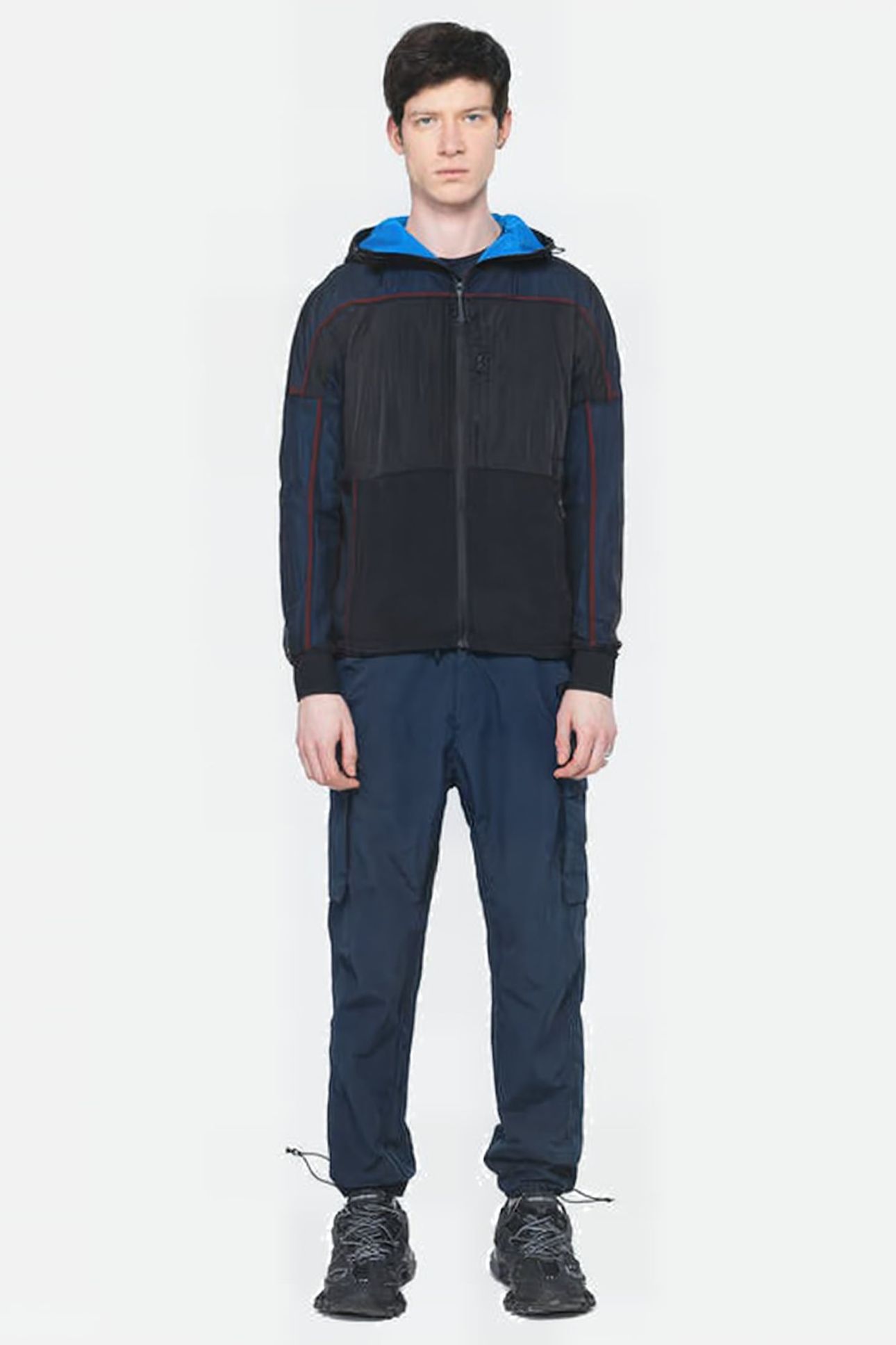 NM01 - ARGON BLACK BLUE MESH 1