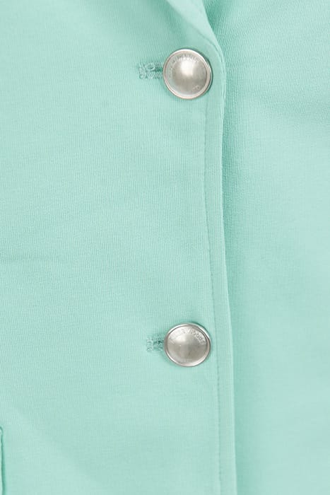 FLEECE BLAZER APPLIED POCKET GREEN 3