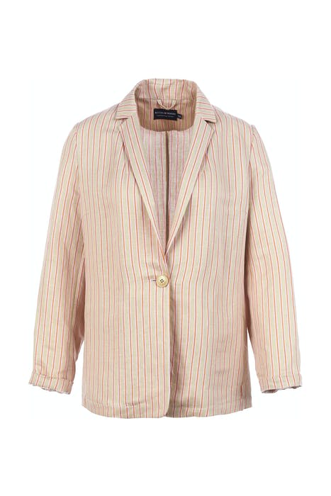 SHIRT BLAZER LS BROWN 1