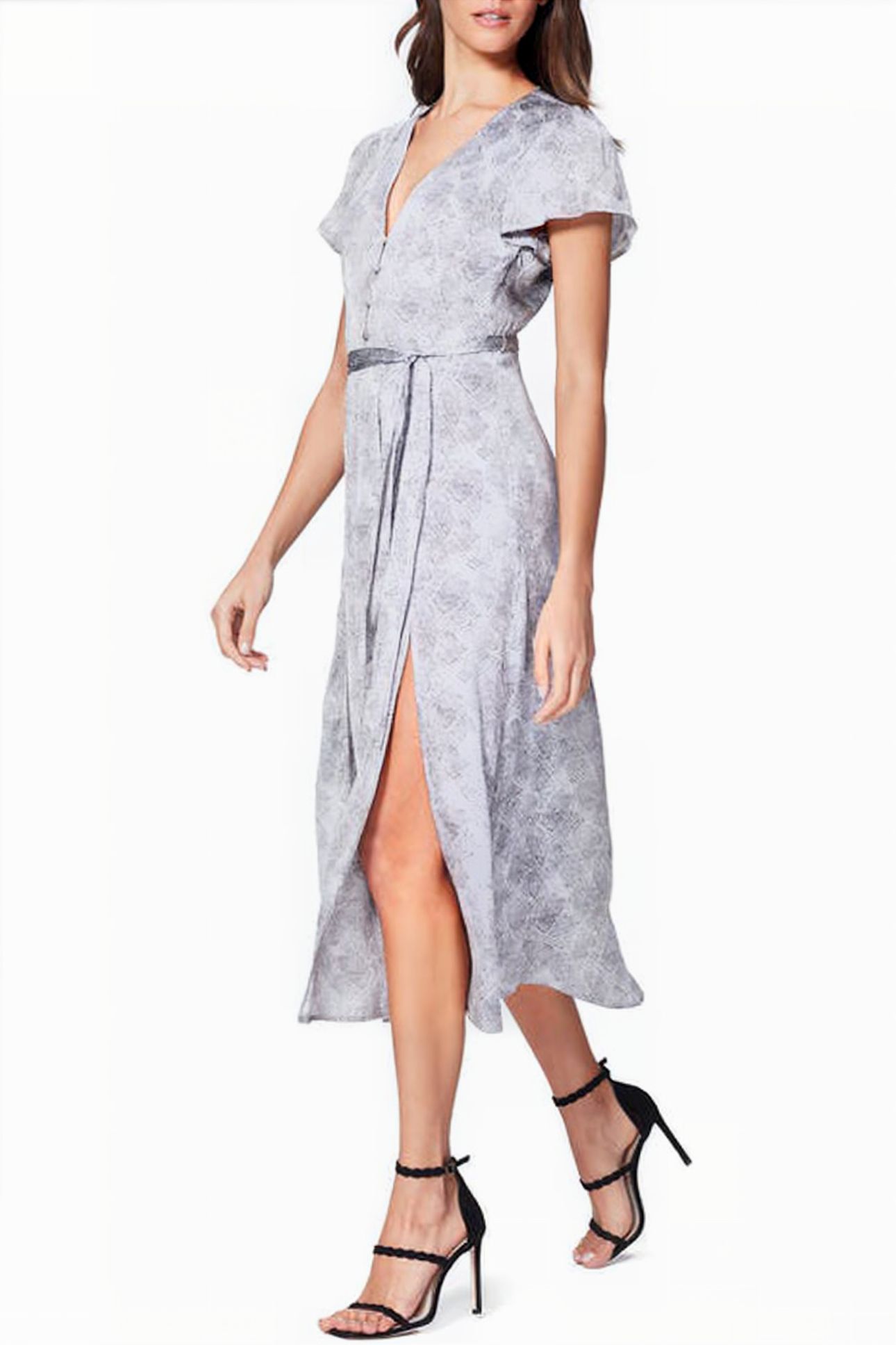 ALAYNA DRESS SILVER 2