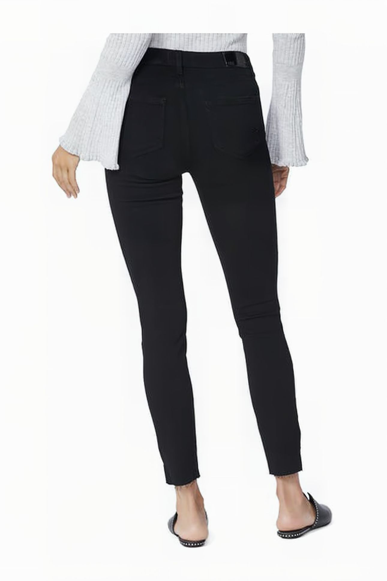 HOXTON ANKLE OTSM SLIT RAW HEM BLACK DAWN DESTRUCTED 3