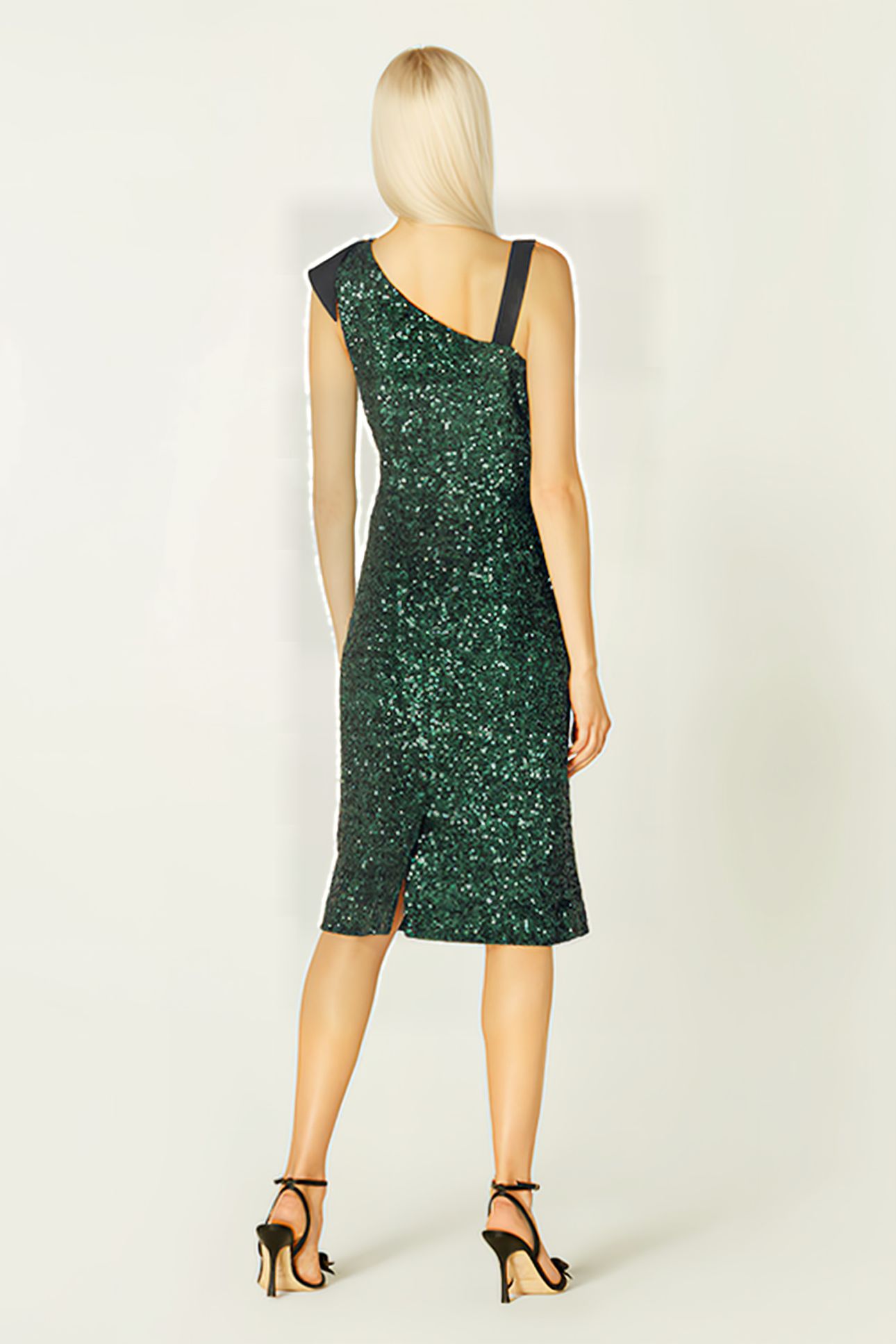 KITT MIDI DRESS FOREST 3