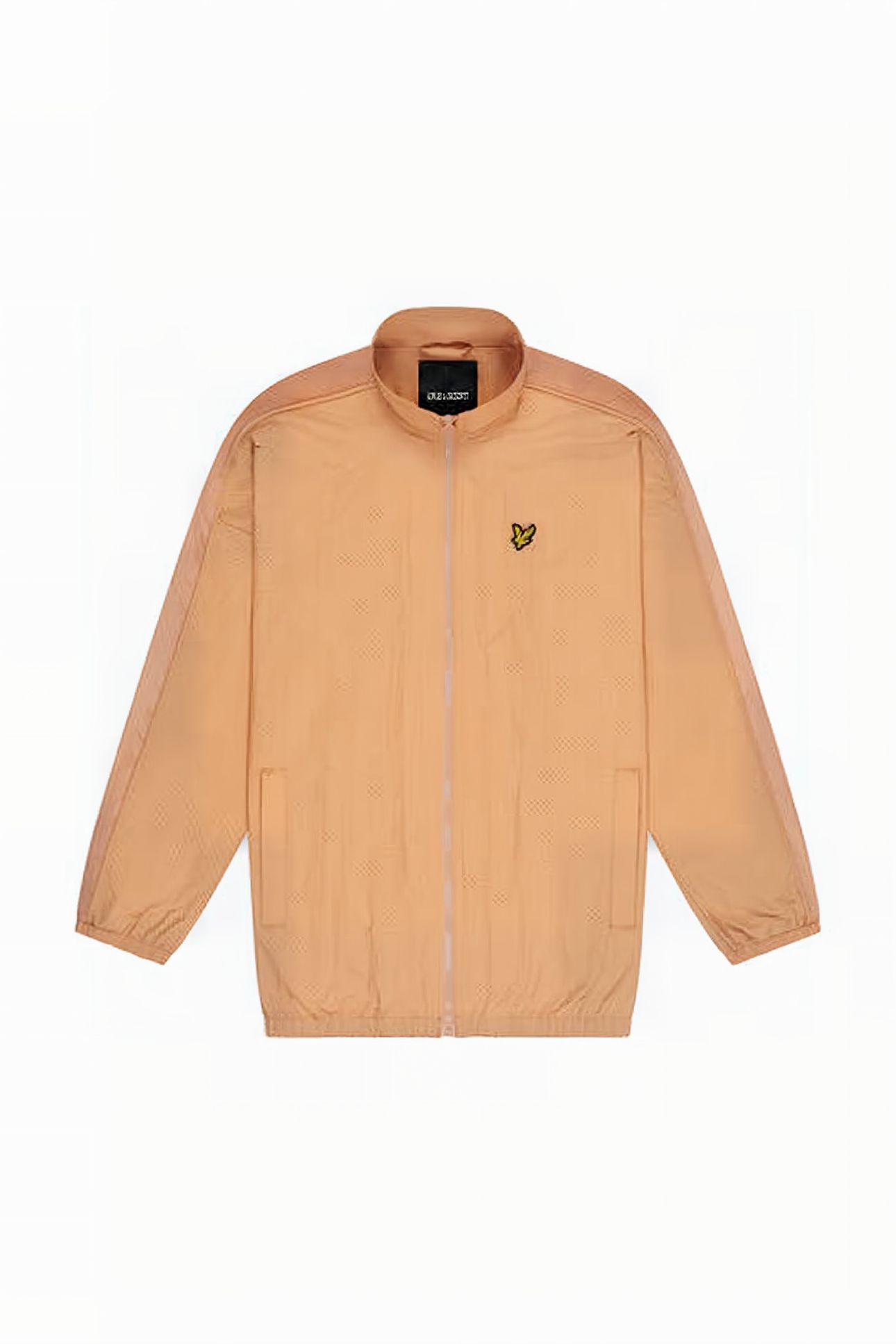 PERFORATED FUNNEL NECK JACKET DUSK ORANGE 5