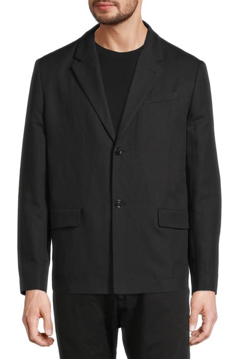 M. HUGH LINEN BLAZER BLACK 2