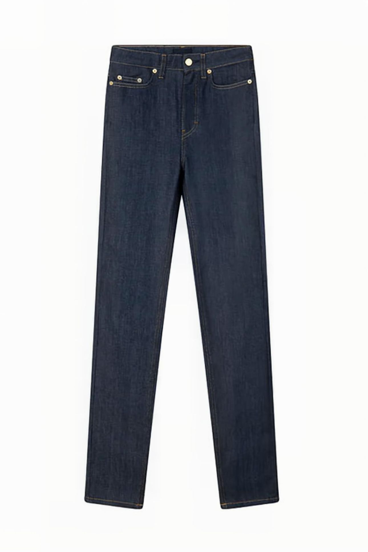 VICKY RAW JEAN DARK BLUE 1