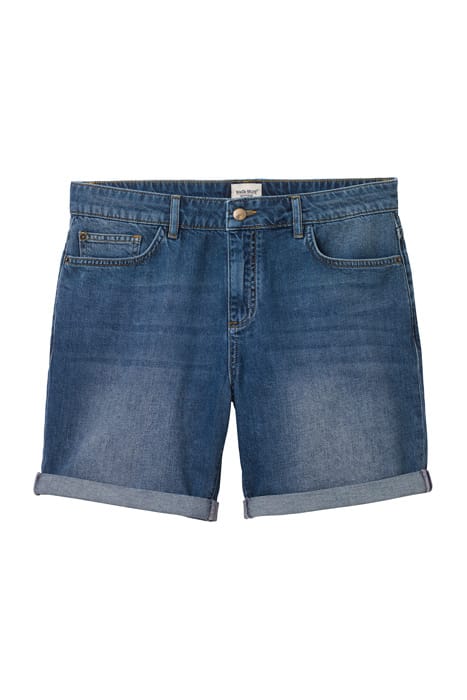 BOYFRIEND DENIM SHORTS MID DENIM 1