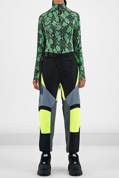 YELLOW GREY GIRT PANTS 1
