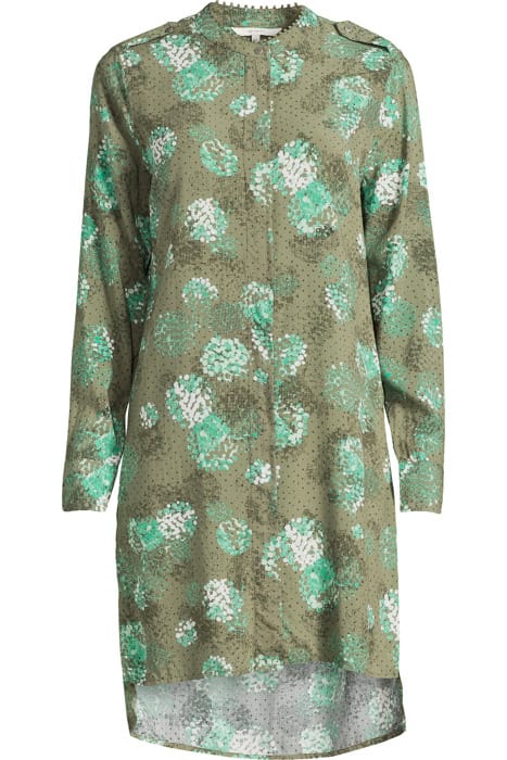 BLOUSE WOVEN LONG SLEEVES SPRING OLIVE 1