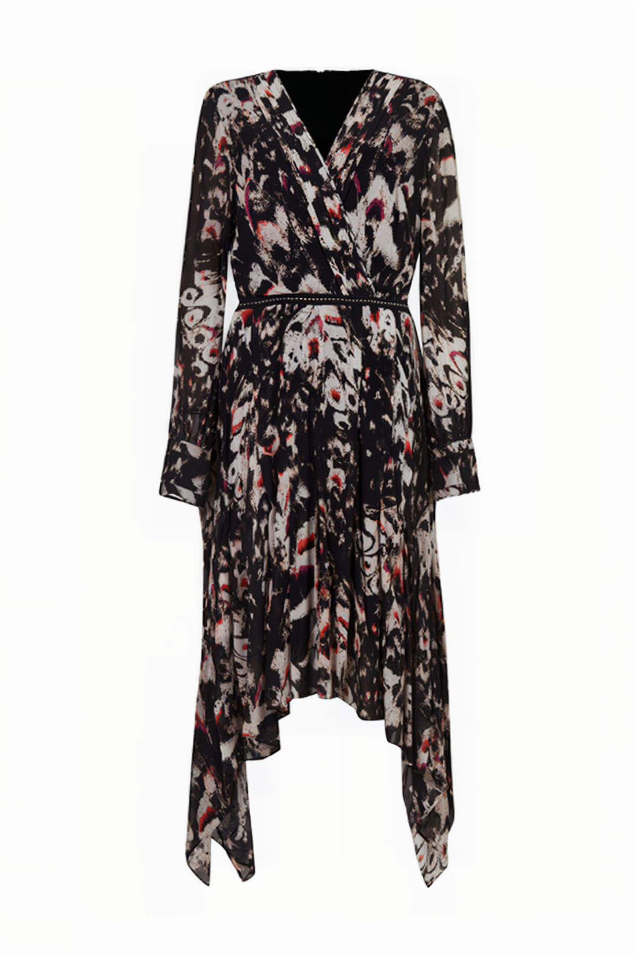 LIZIA WING DRESS BLACK 1