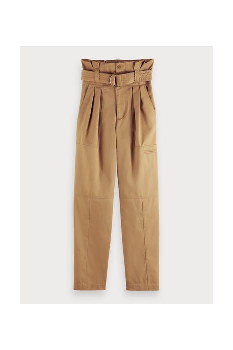 PAPERBAG CARGO PANTS IN CLEAN TWILL SAND 1