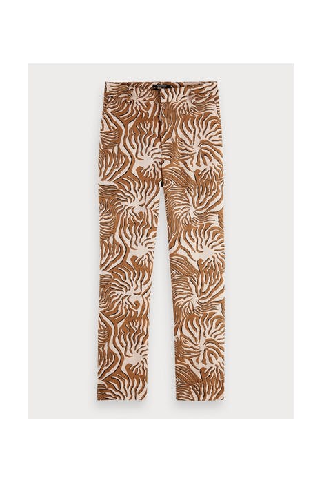 ABOTT' REGULAR FIT CHINO IN MERCERIZED ORGANIC COTTON COMBO  1