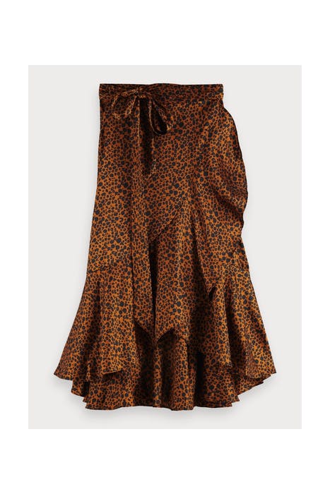 PRINTED WRAP SKIRT COMBO D 1