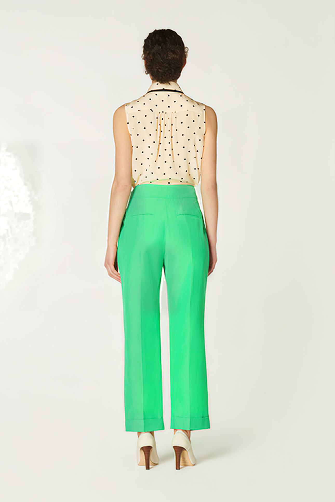 MARTA STRAIGHT JEANS GREEN 2