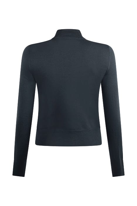 LYNN SILK MIX SWEATER PACIFIC BL 2