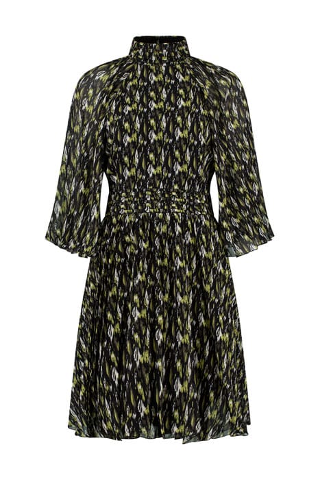 GIRLS NOELLE DRESS WILD IKAT PRINT 2